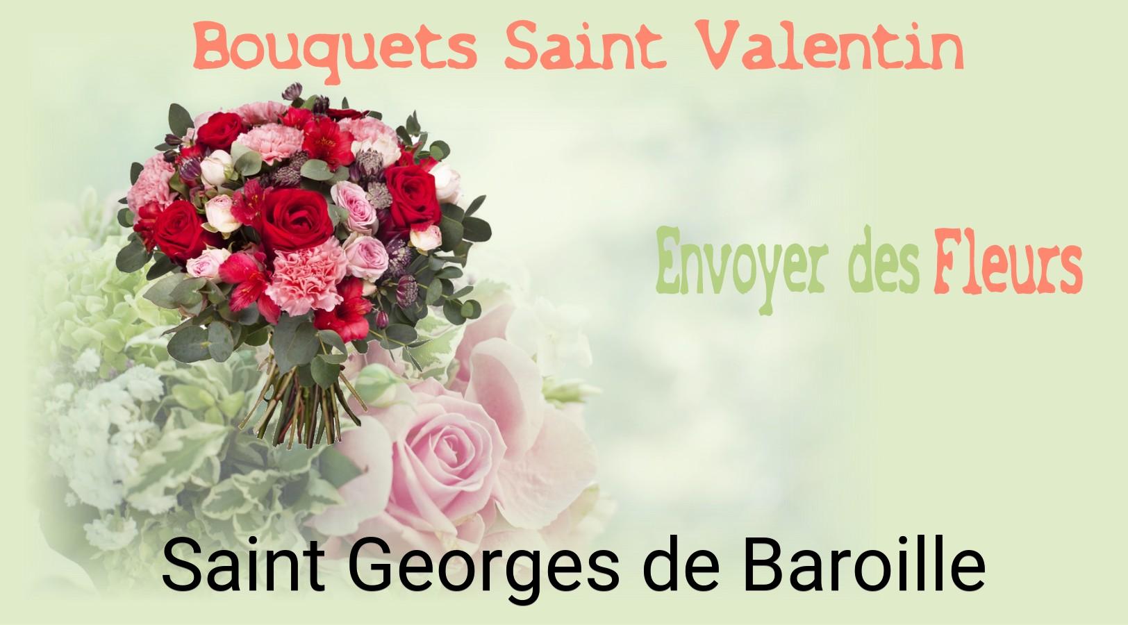 Roses de Saint-Valentin livrées à Saint-Georges-de-Baroille